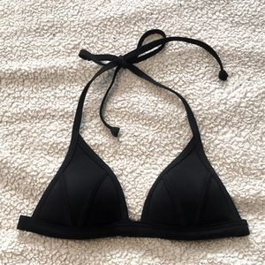 Victoria’s Secret swimsuit top, black